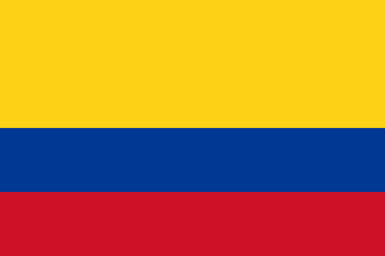 colombia, flag, country